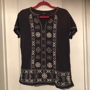Lucky Brand embroidered t-shirt